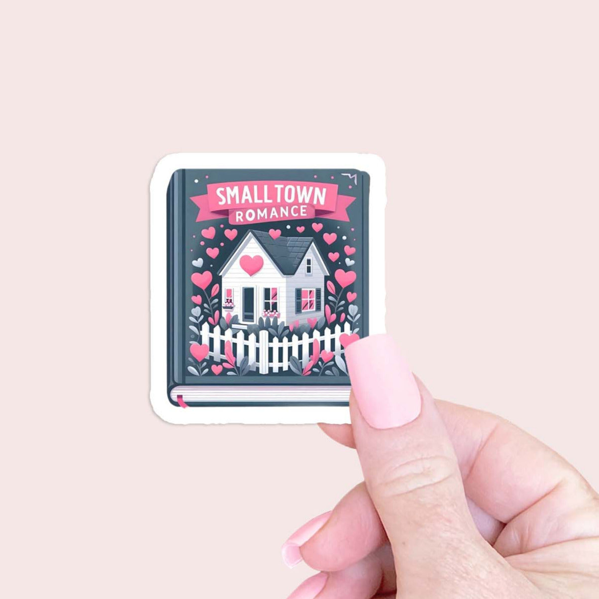 Small Town Romance Sticker
