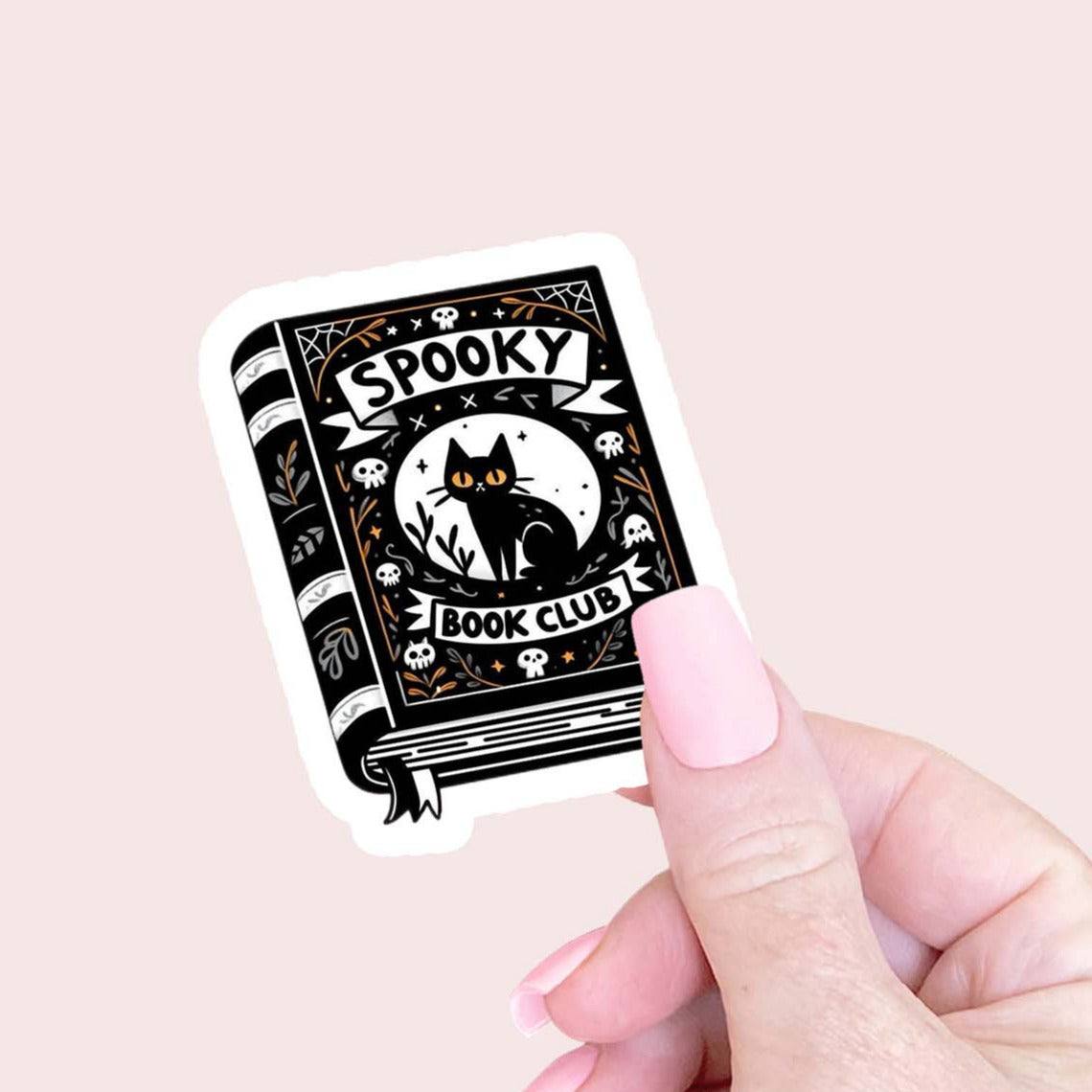 Spooky Book Club Sticker
