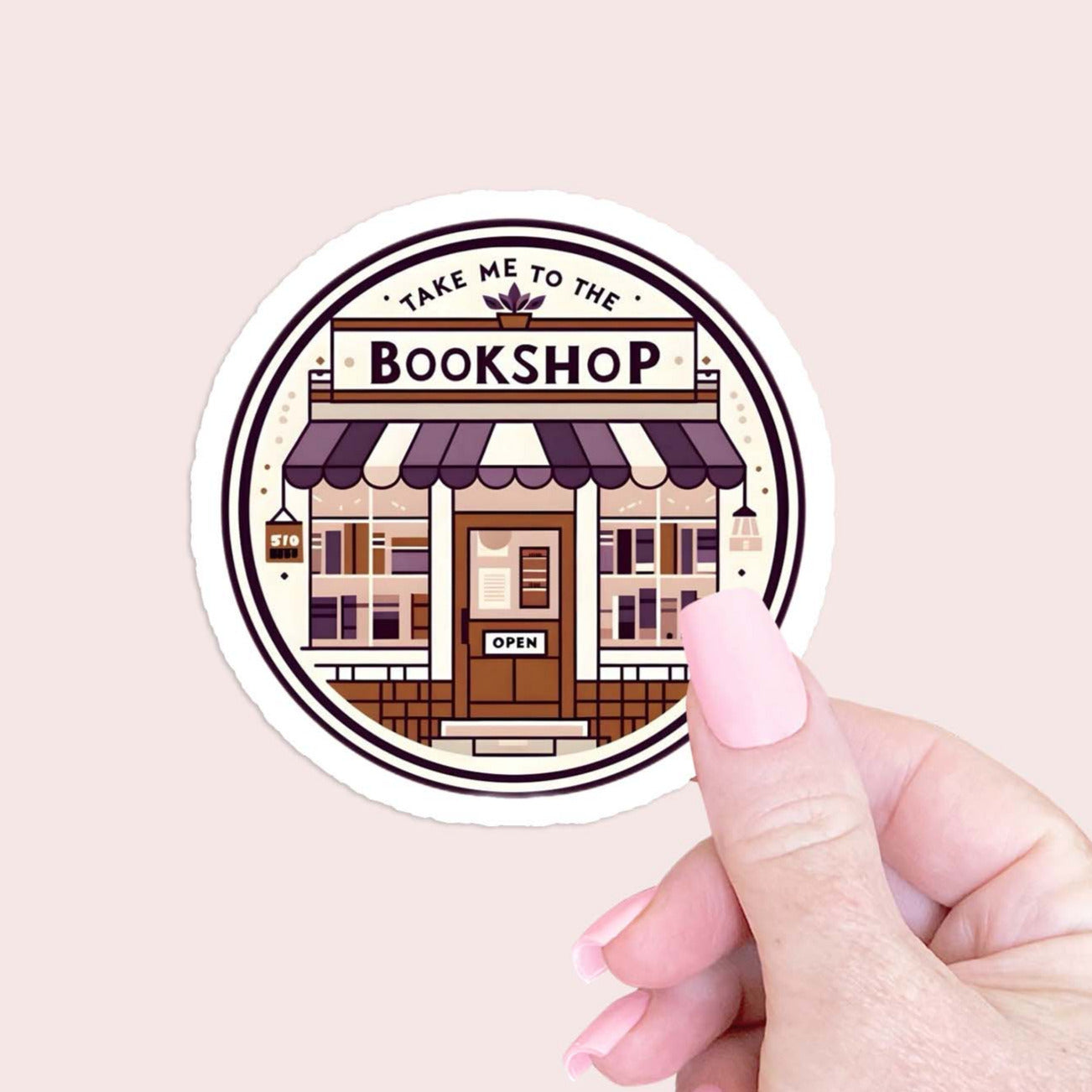 Book Shop Sticker