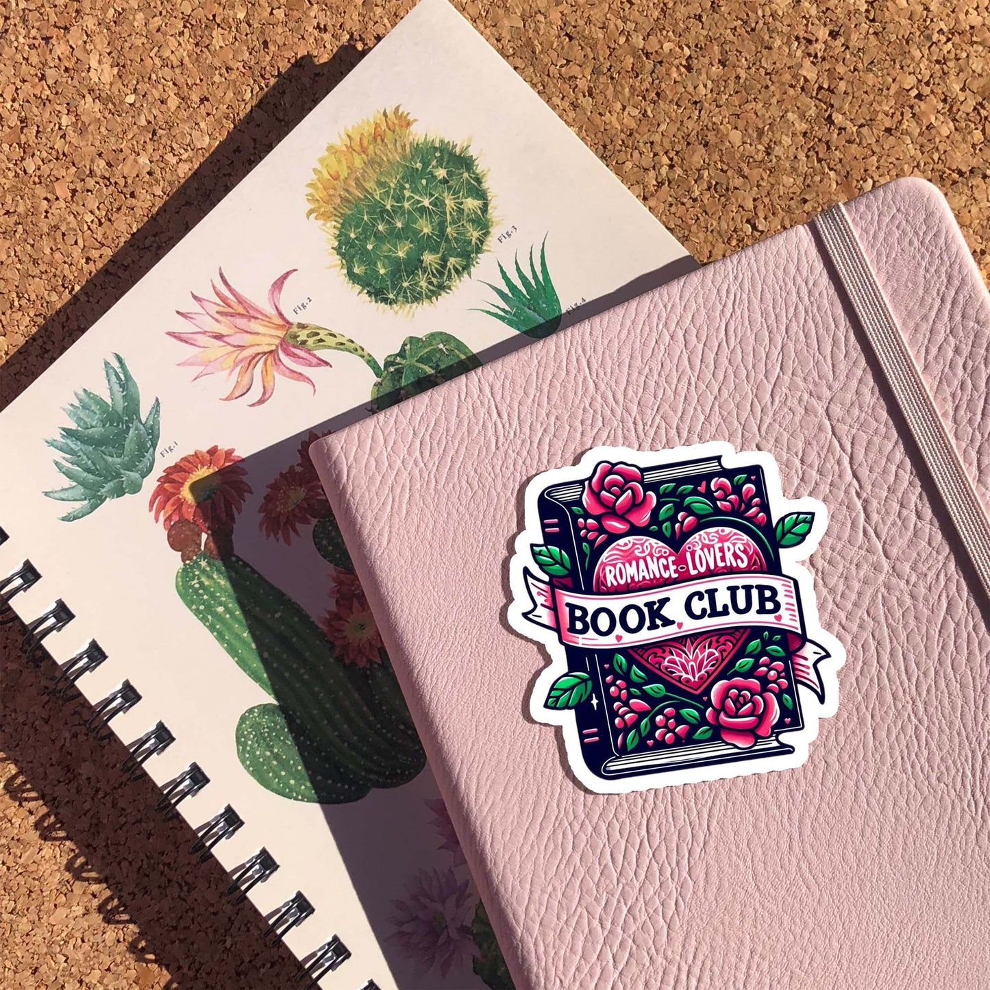 Romance Girlie Book Club Sticker