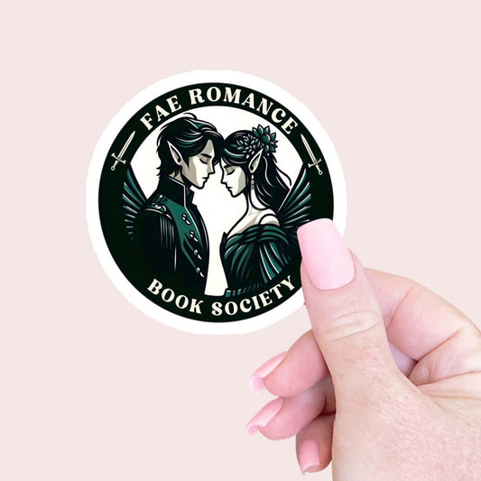 Fae Romace Book Society Sticker