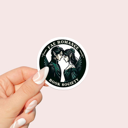 Fae Romace Book Society Sticker