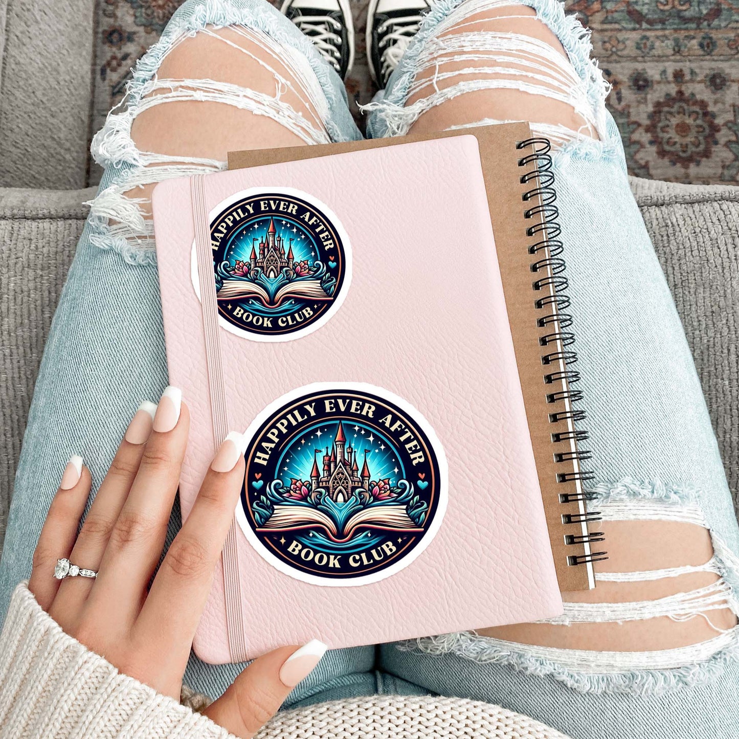 Happily Ever After Book Club Sticker