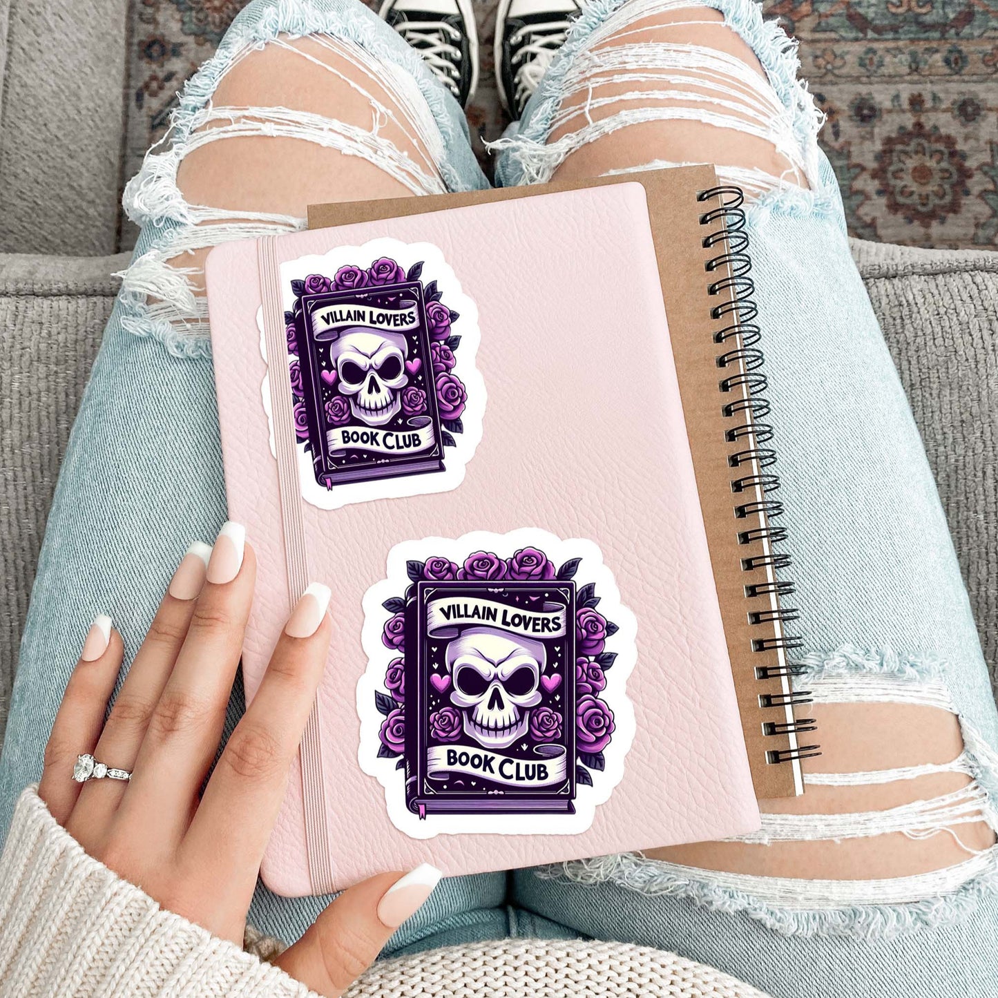 Villain Lover Book Club Sticker