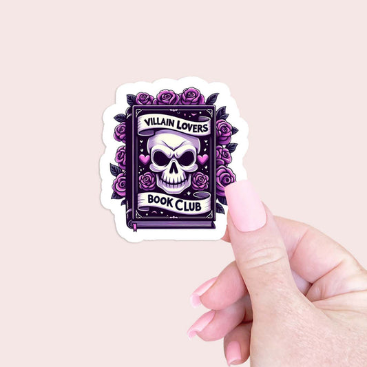 Villain Lover Book Club Sticker
