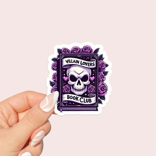 Villain Lover Book Club Sticker