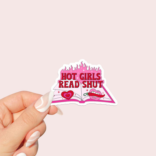 Hot Girls Read Smut Sticker