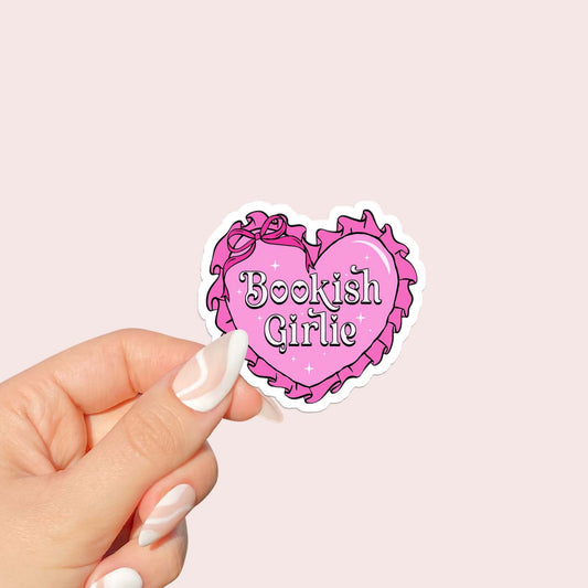 Bookish Girlie Sticker