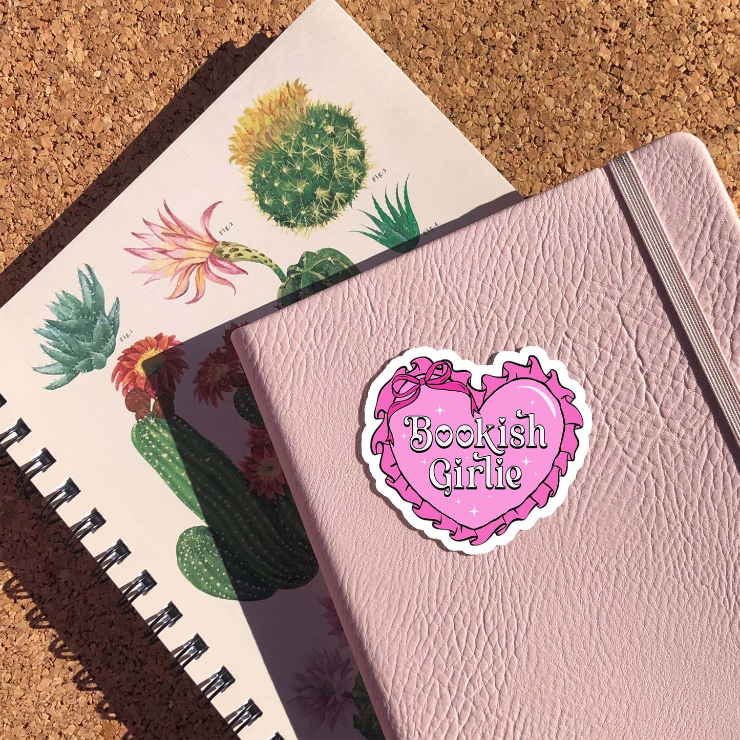 Bookish Girlie Sticker