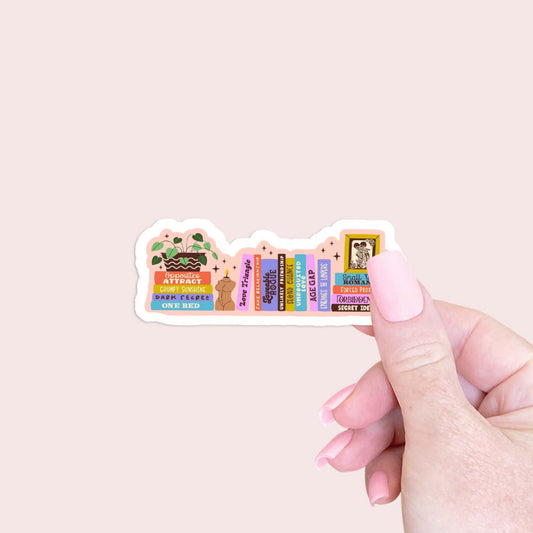Books Collection Sticker