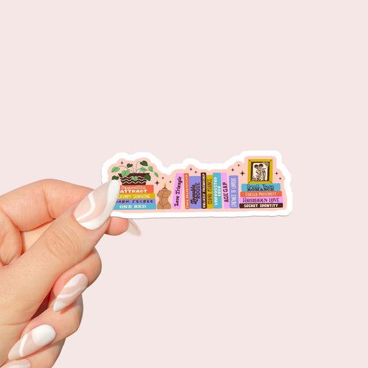 Books Collection Sticker
