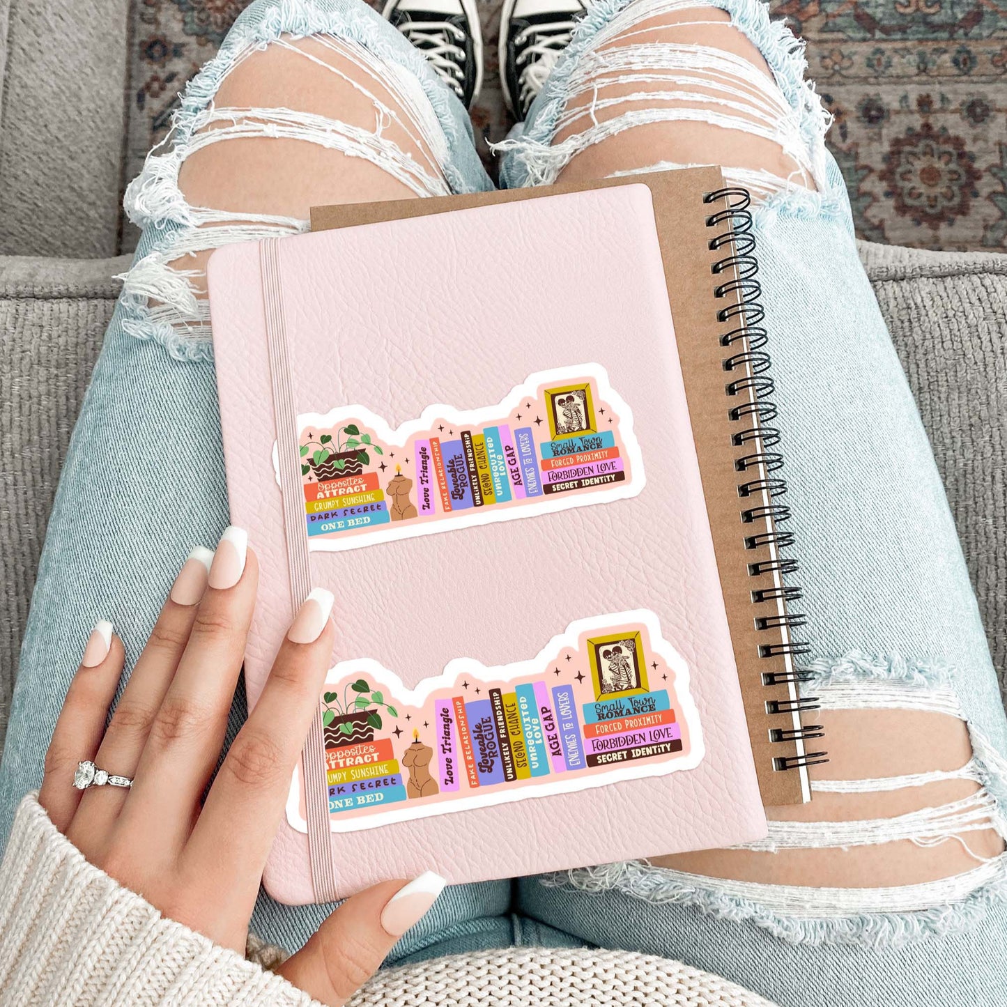 Books Collection Sticker