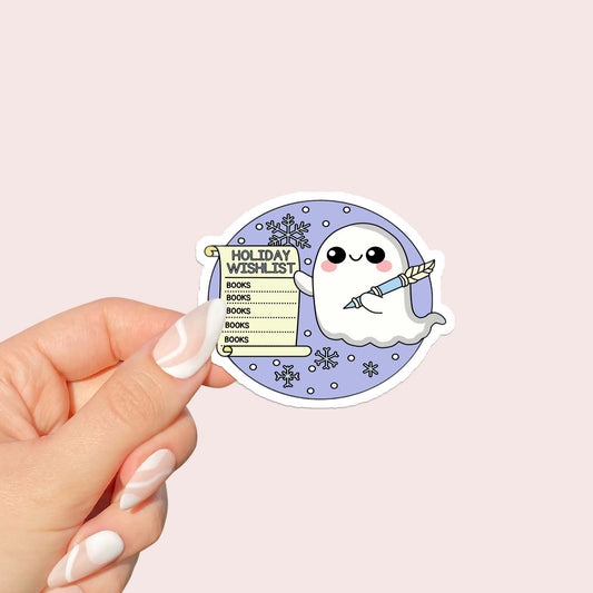 Books Wishlist Sticker
