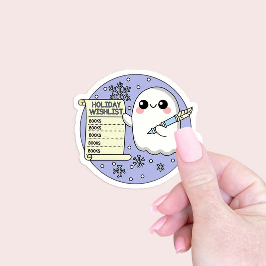 Books Wishlist Sticker