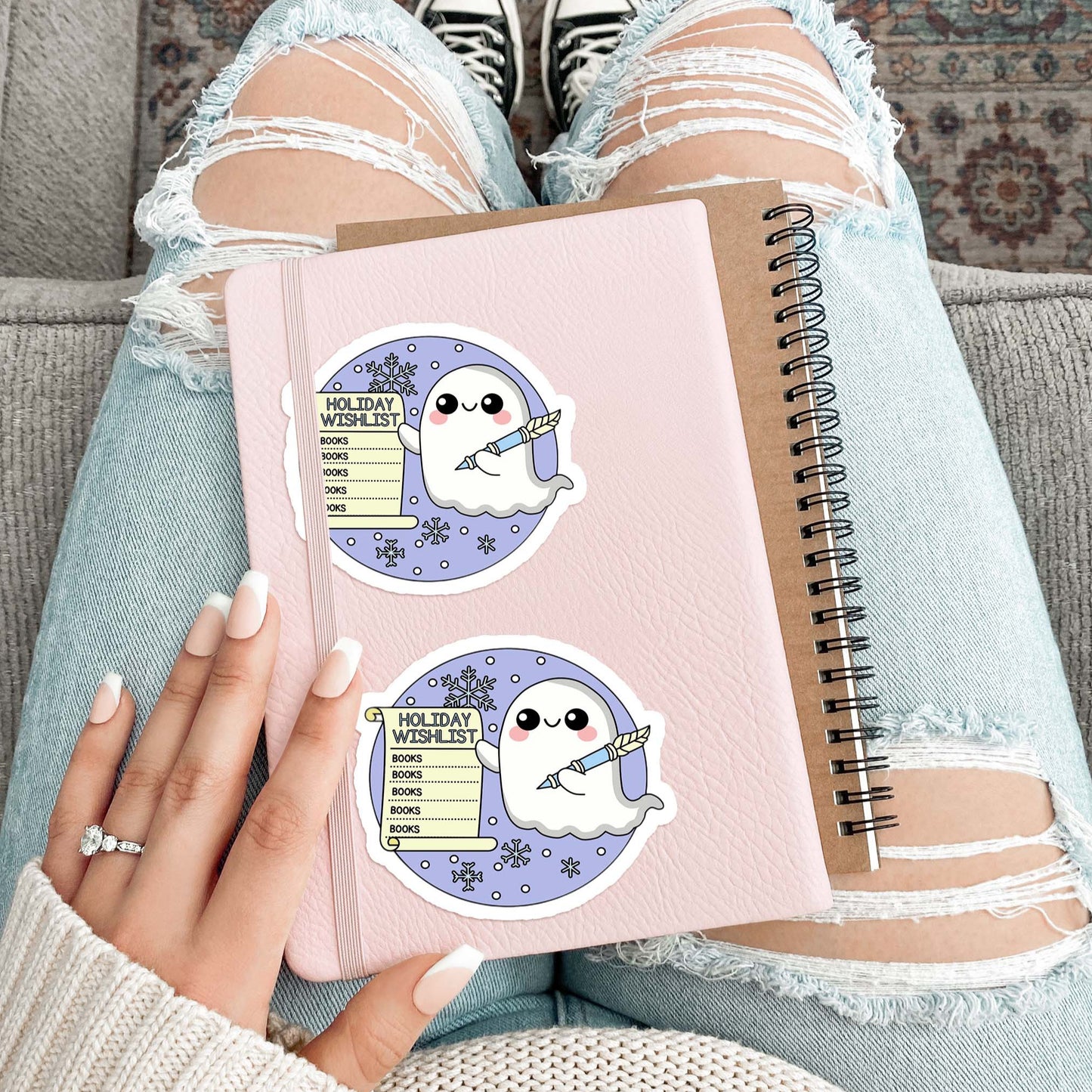 Books Wishlist Sticker
