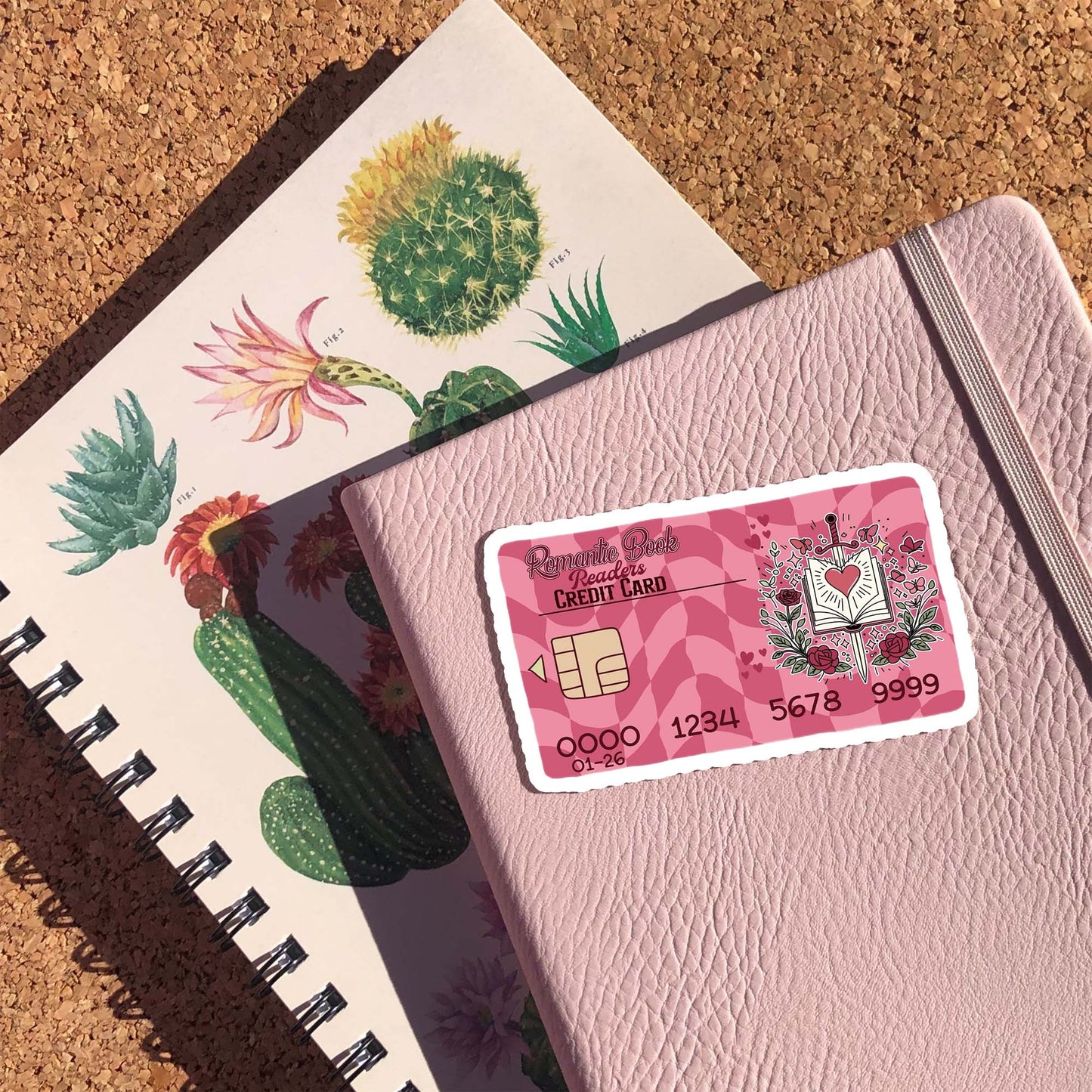 Reader Readers Credit Card Sticker