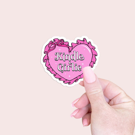 Kindle Girlie Sticker