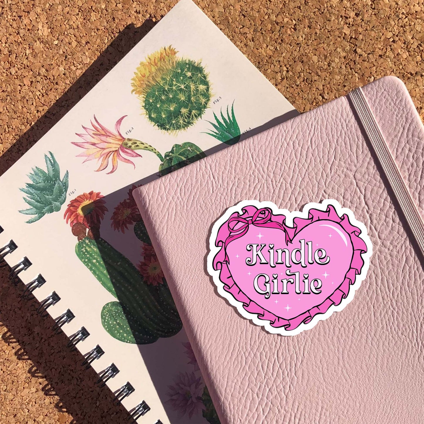Kindle Girlie Sticker
