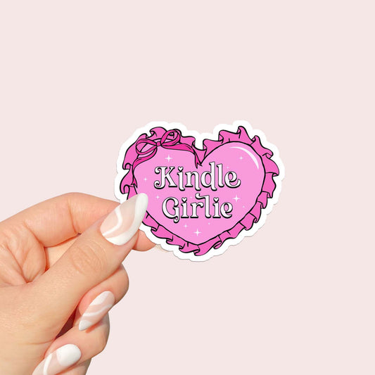 Kindle Girlie Sticker