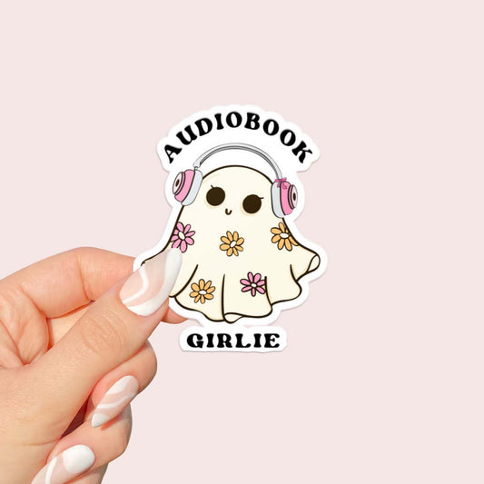 Audiobook Girlie Sticker