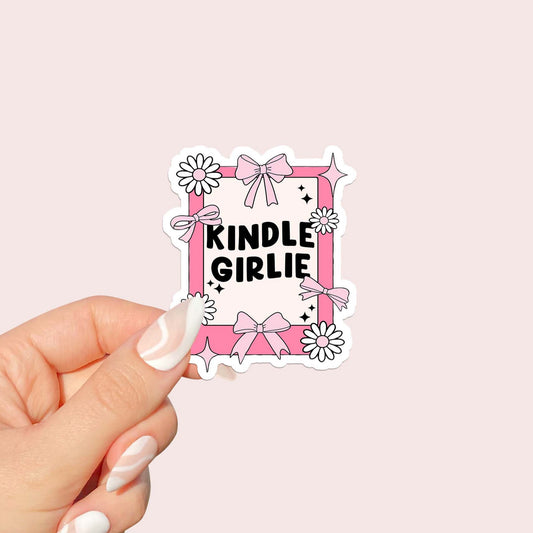 Kindle Girlie Sticker