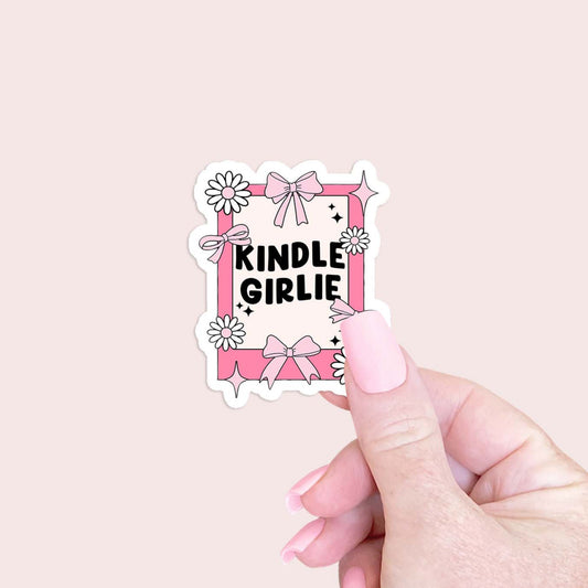 Kindle Girlie Sticker