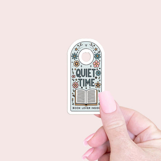 Quiet Time  Sticker