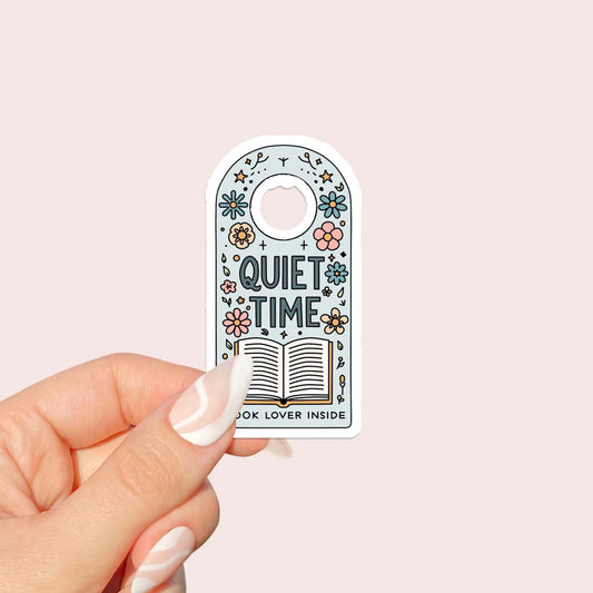 Quiet Time  Sticker