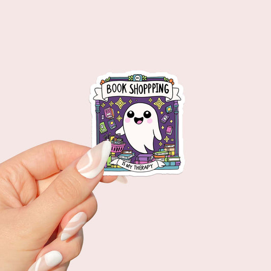 Book Shopping  Sticker
