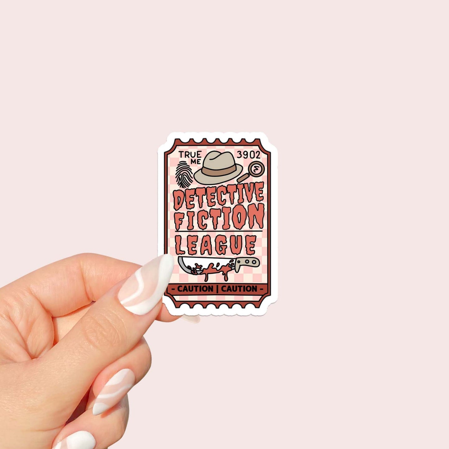 Detective Fiction League Sticker