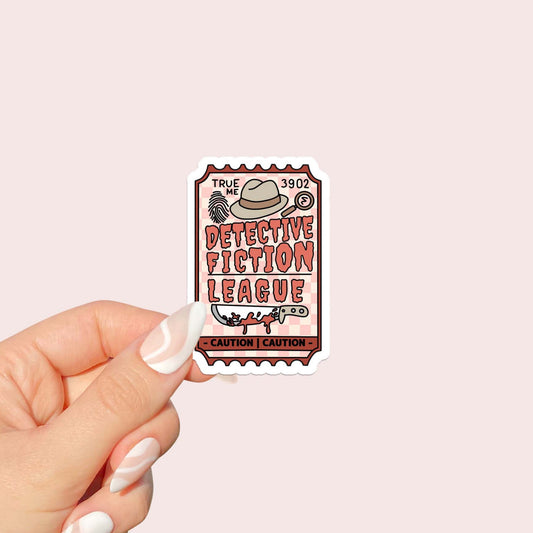 Detective Fiction League Sticker