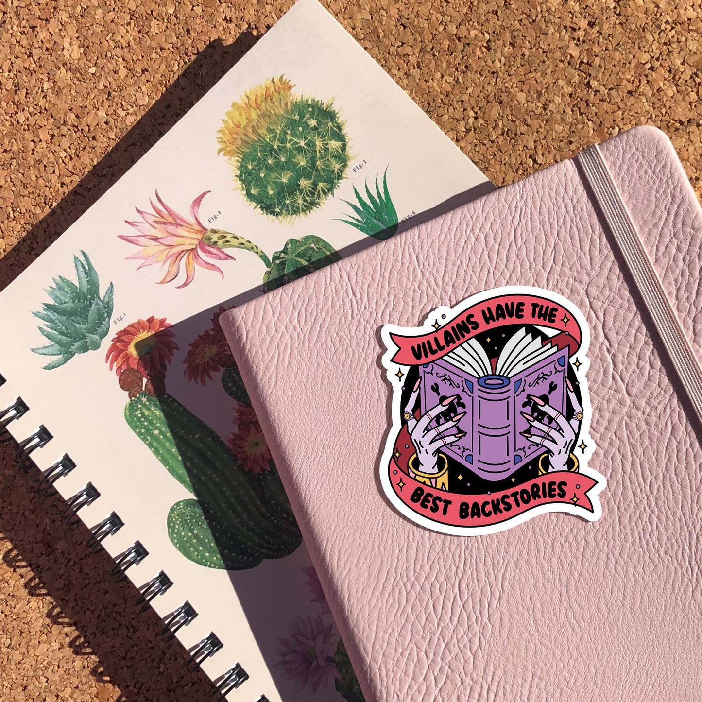 Villains have the best backstories Sticker