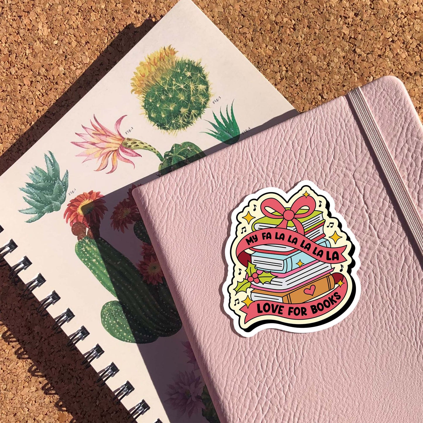My Falalala love for books Sticker