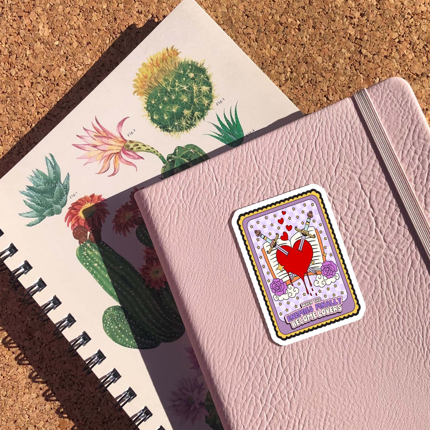 When enemies finally become lovers Sticker