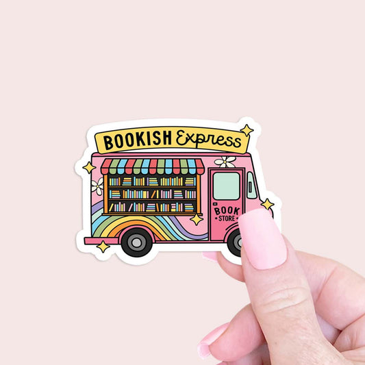 Bookish Express Sticker