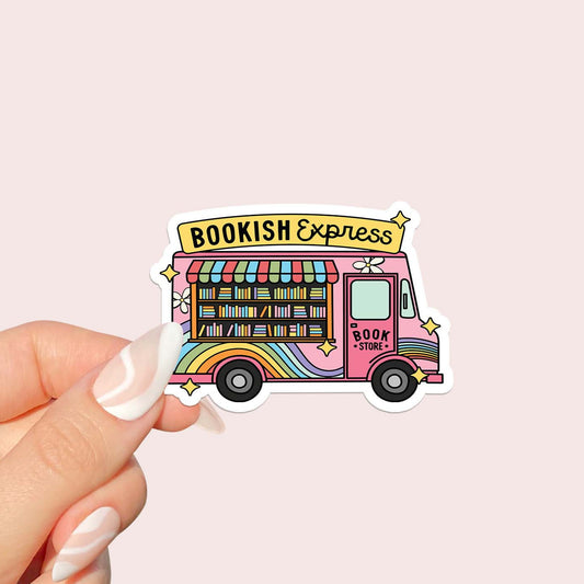 Bookish Express Sticker