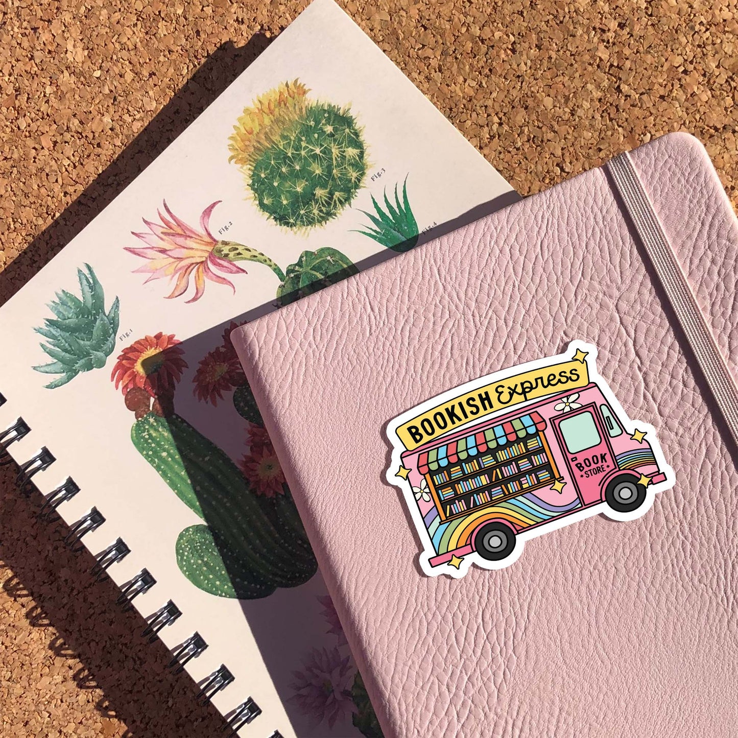 Bookish Express Sticker