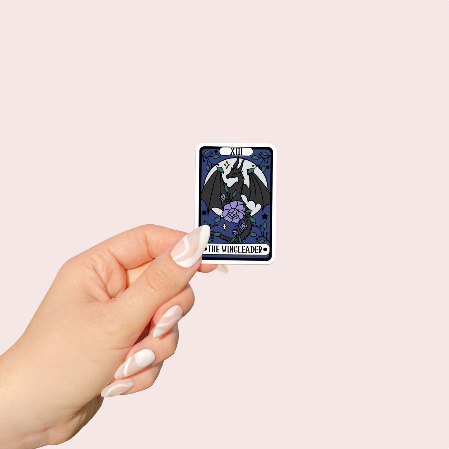 The Wingleader Tarot Card Sticker