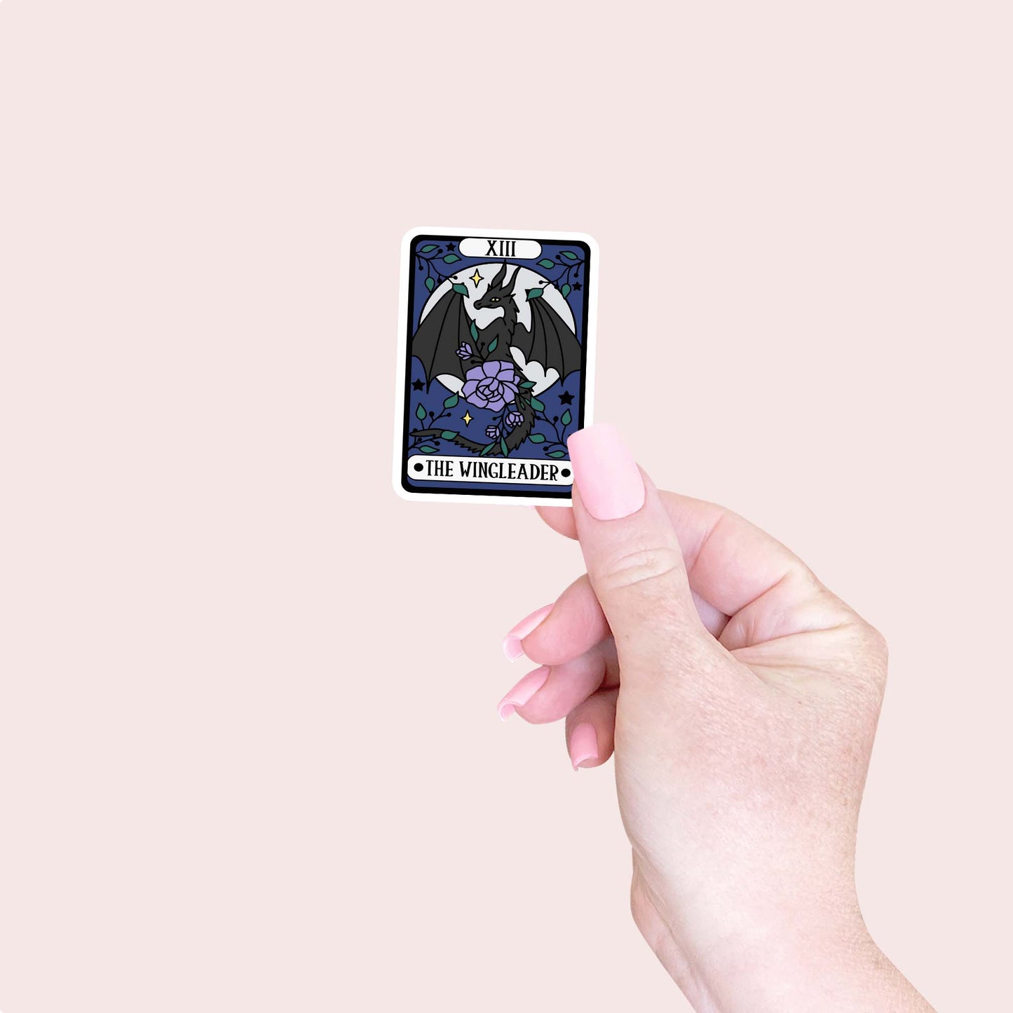 The Wingleader Tarot Card Sticker
