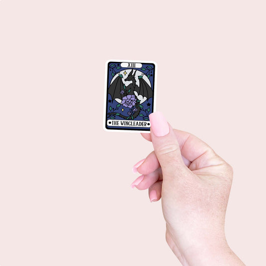 The Wingleader Tarot Card Sticker