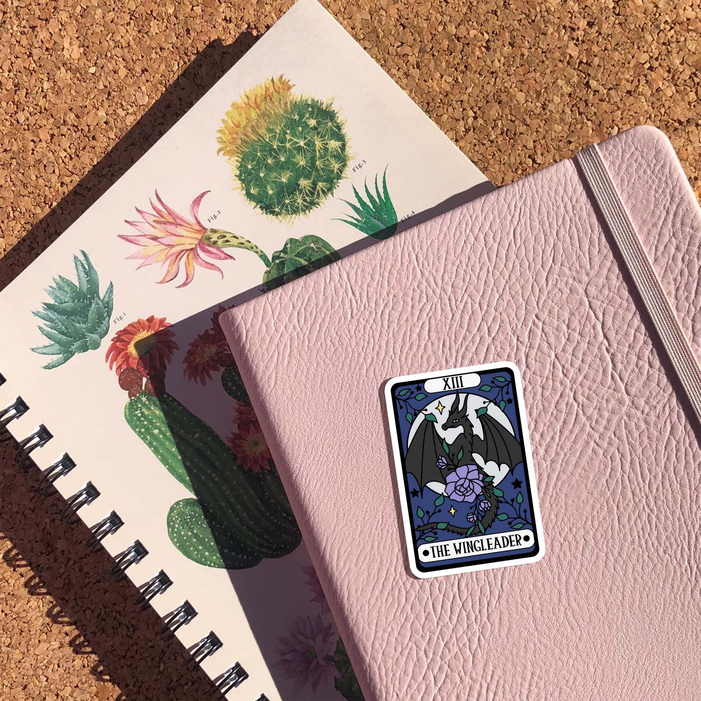 The Wingleader Tarot Card Sticker