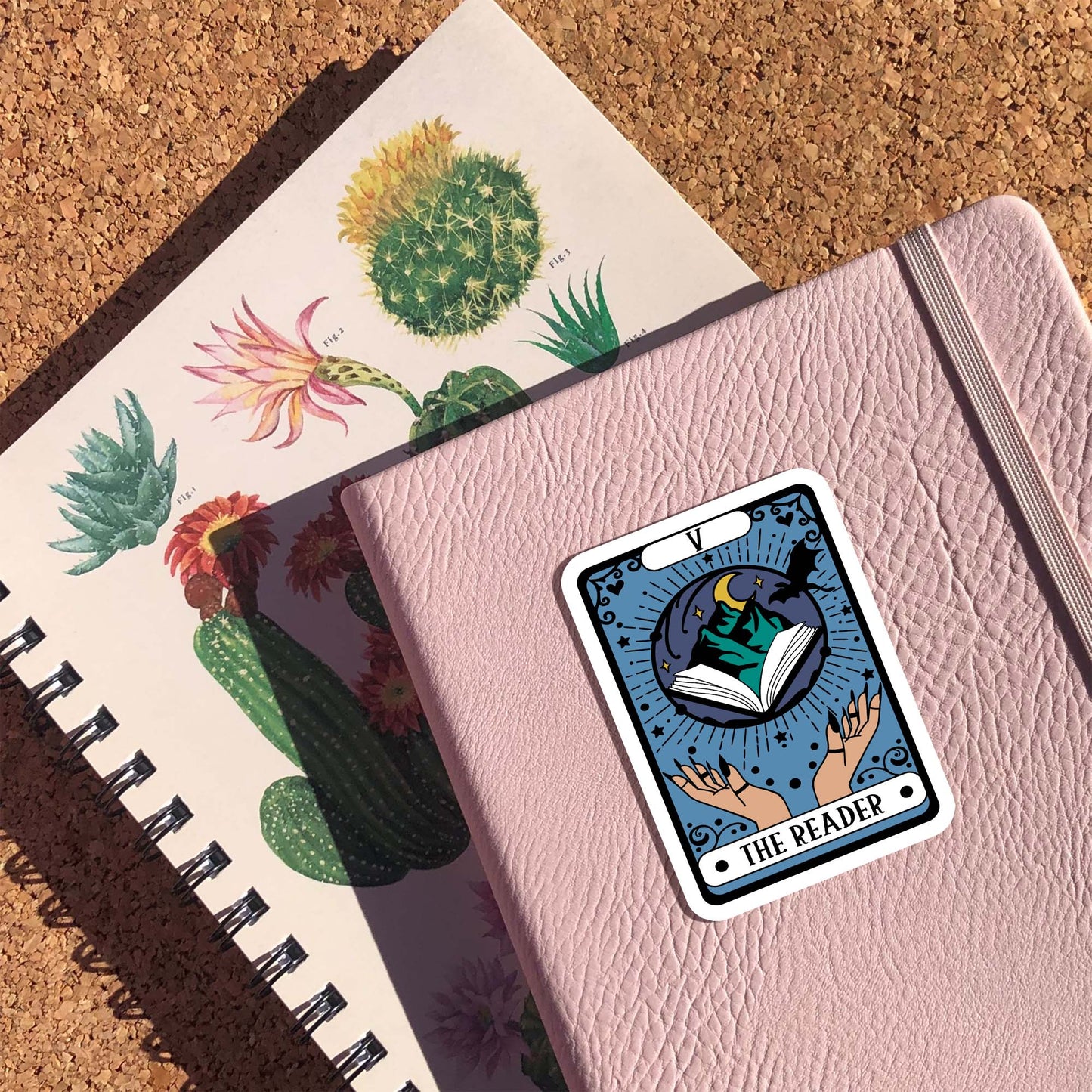 The Reader Tarot Card Sticker