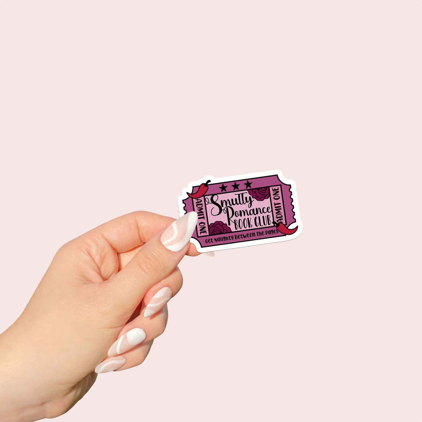 Smutty Romace Book Club Sticker