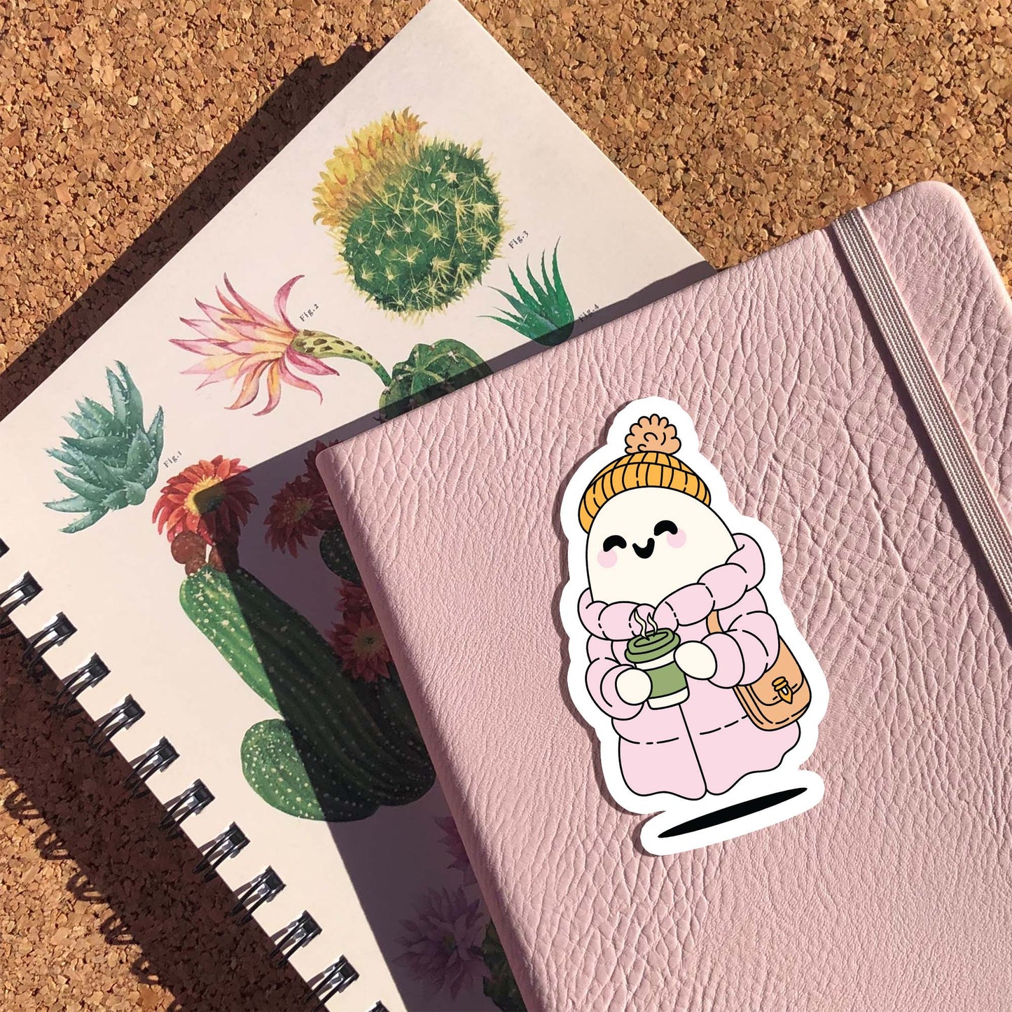 Cute Winter Ghost Sticker