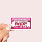 Warning May Contains Explicit Content Sticker