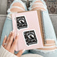 Spooky Book Club Sticker