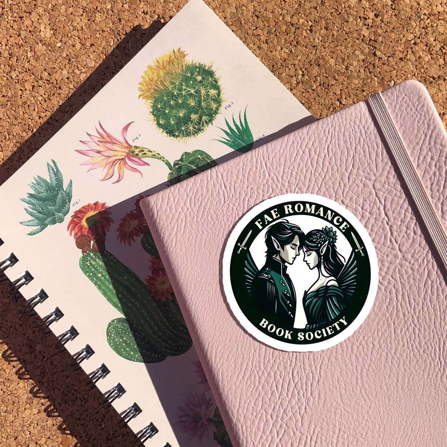 Fae Romace Book Society Sticker