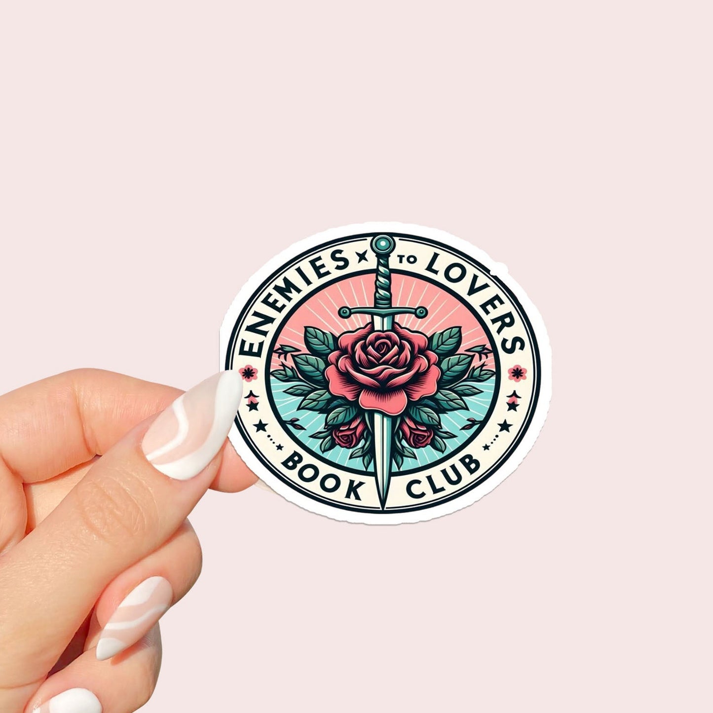 Enemies to Lovers Book Club Sticker