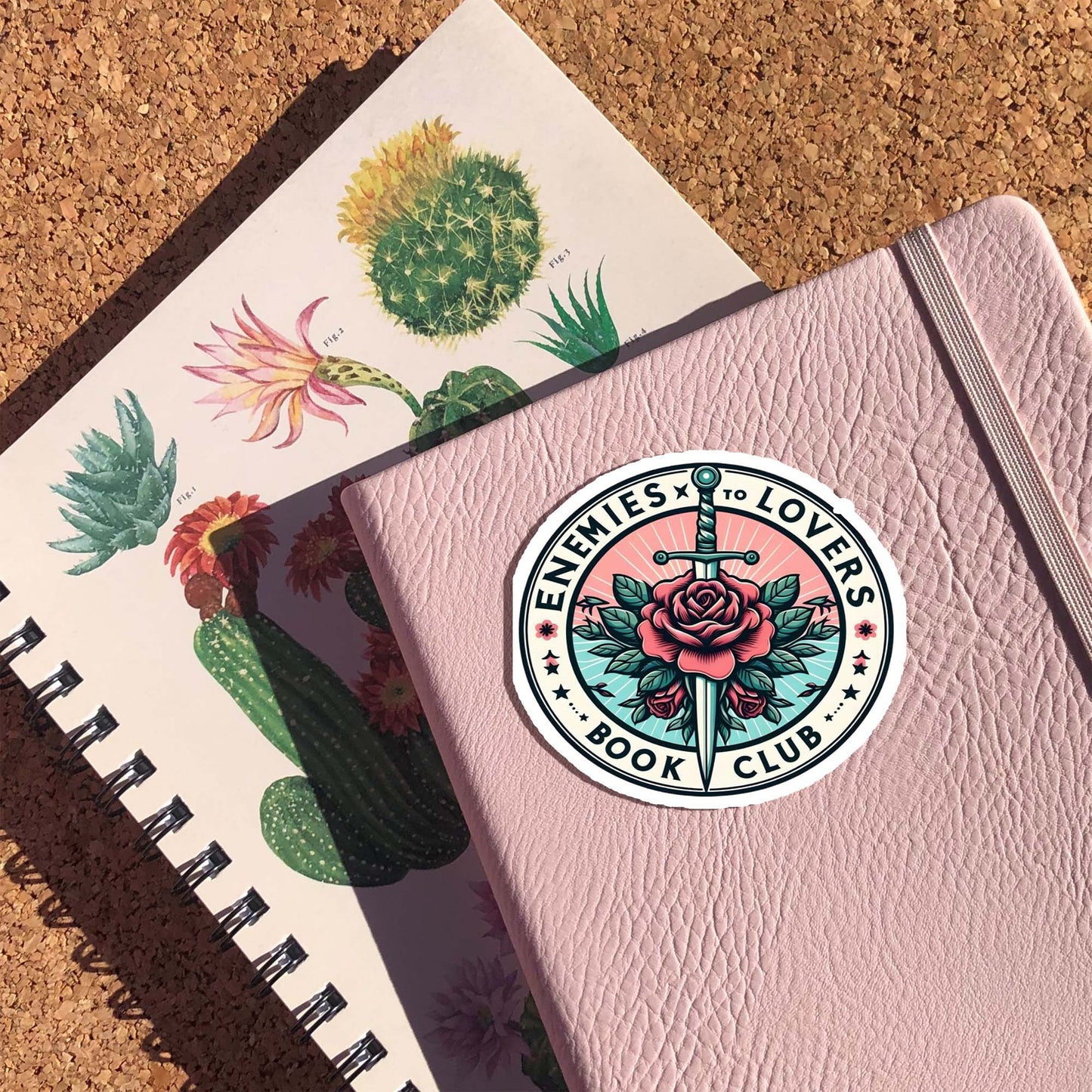 Enemies to Lovers Book Club Sticker