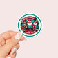 Holly & Jolly Book Club Sticker
